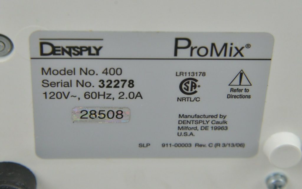 Dentsply Caulk ProMix 400 Dental Amalgamator Mixing System Rhino