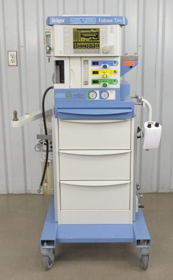 Drager Fabius Tiro Anesthesia Machine 8608400-05