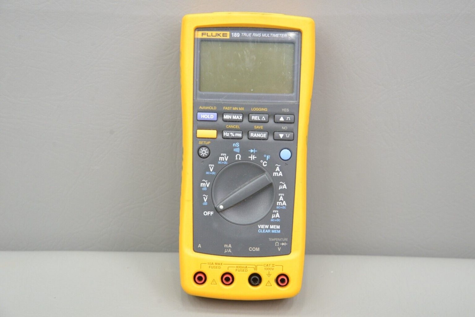 Fluke 189 True RMS Digital Multimeter Good Working Condition Rhino