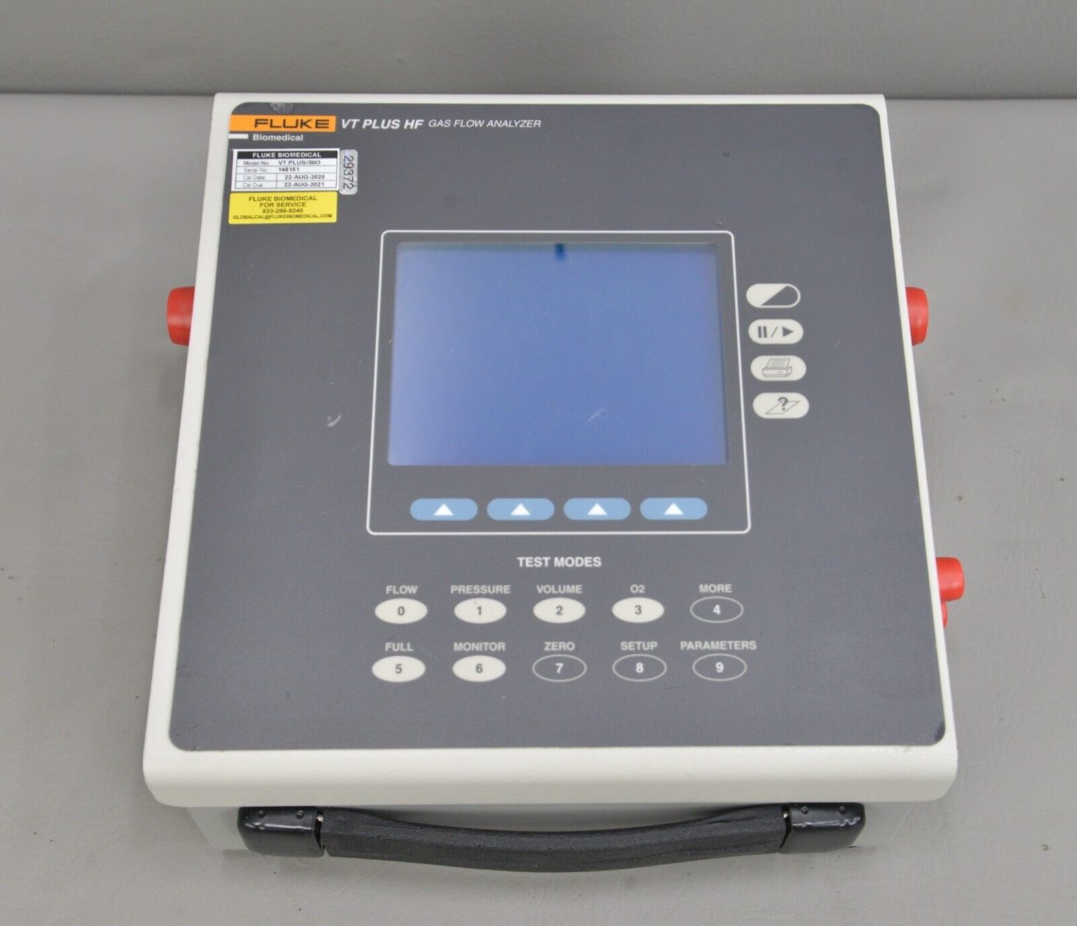 Fluke Biomedical VT Plus HF Gas Flow Analyzer Rhino Trade LLC