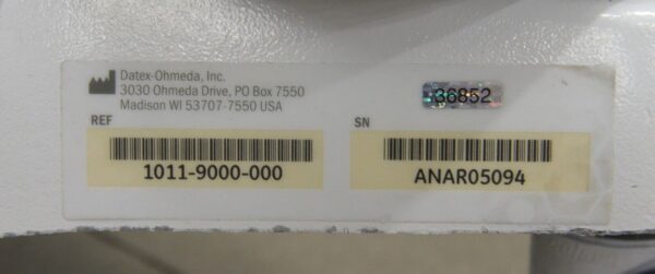 GE Datex Ohmeda Aisys Carestation Anesthesia Machine 1011-9000-000