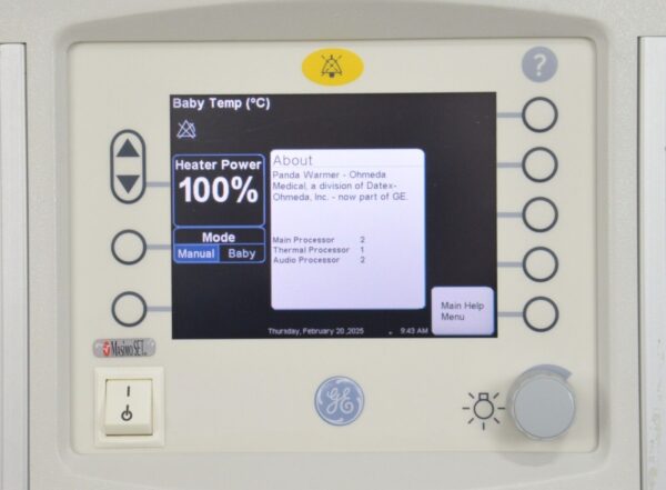 GE Healthcare Panda Ires Bedded Baby Warmer