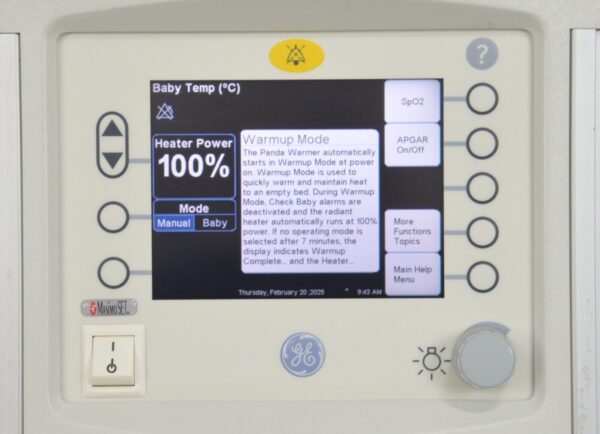 GE Healthcare Panda Ires Bedded Baby Warmer
