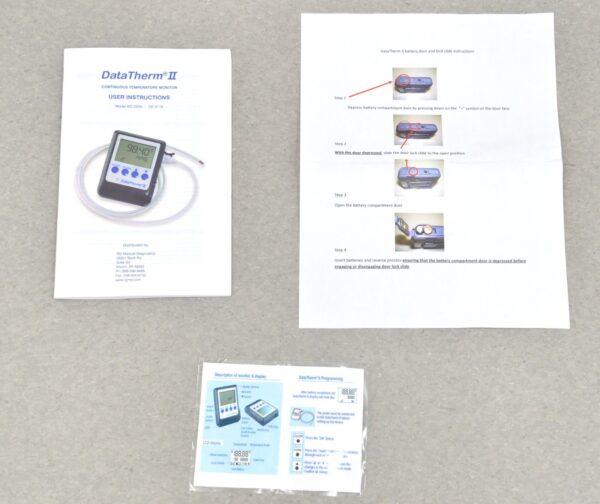 Geratherm DataTherm II KD-2300 W/ Belmont Buddy Lite & Zoll Power Infuser