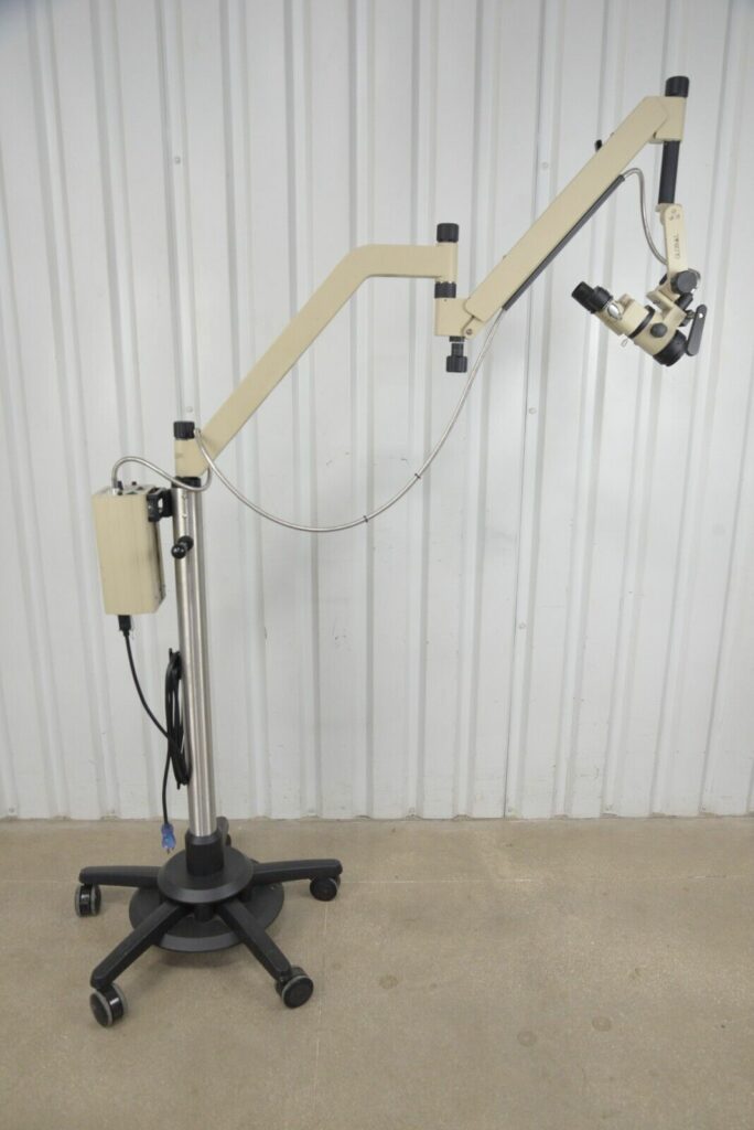 Microscope Halogen Light Source Global Surgical Halogen Two (2) Microscope M704FS & Lightsource M793HD ...