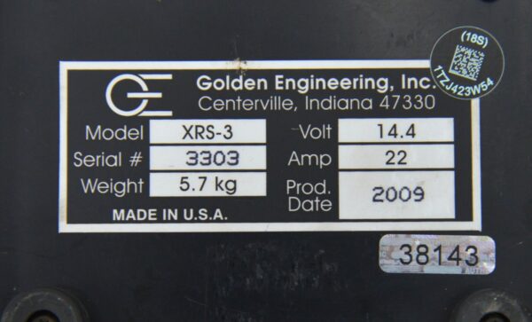 Golden Engineering XRS-3 X-Ray Source Portable Generator 14.4V XRS3