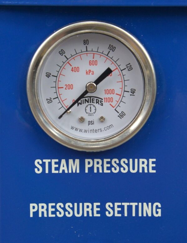 Grobet USA 24.900P Steel Industrial Steam Cleaner 110V 100 PSI