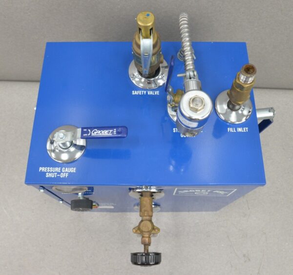 Grobet USA 24.900P Steel Industrial Steam Cleaner 110V 100 PSI