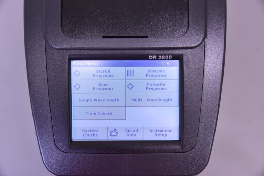 HACH DR 2800 Portable Spectrophotometer Water Quality Analyzer Rhino