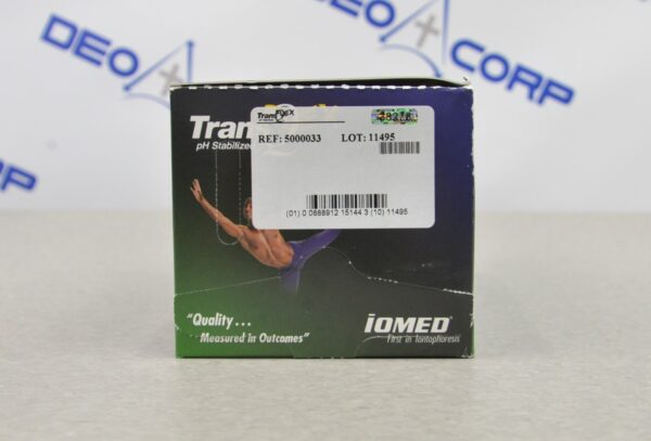 Iomed TransQFlex Iontophoresis Electrodes 5000033 Box of 12