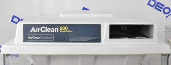 Lot of 2 Airclean Systems 600 AC632TA Ductless Chemical Workstation