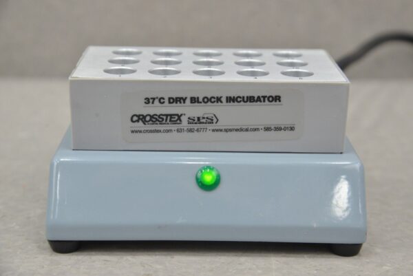 Lot of 2 Crosstex SPS Medical 37°C Dry Block Incubator NDB-036 13mm