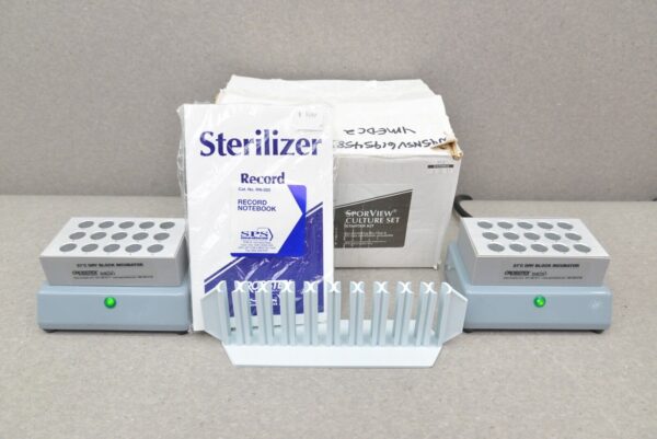Lot of 2 Crosstex SPS Medical 37°C Dry Block Incubator NDB-036 13mm