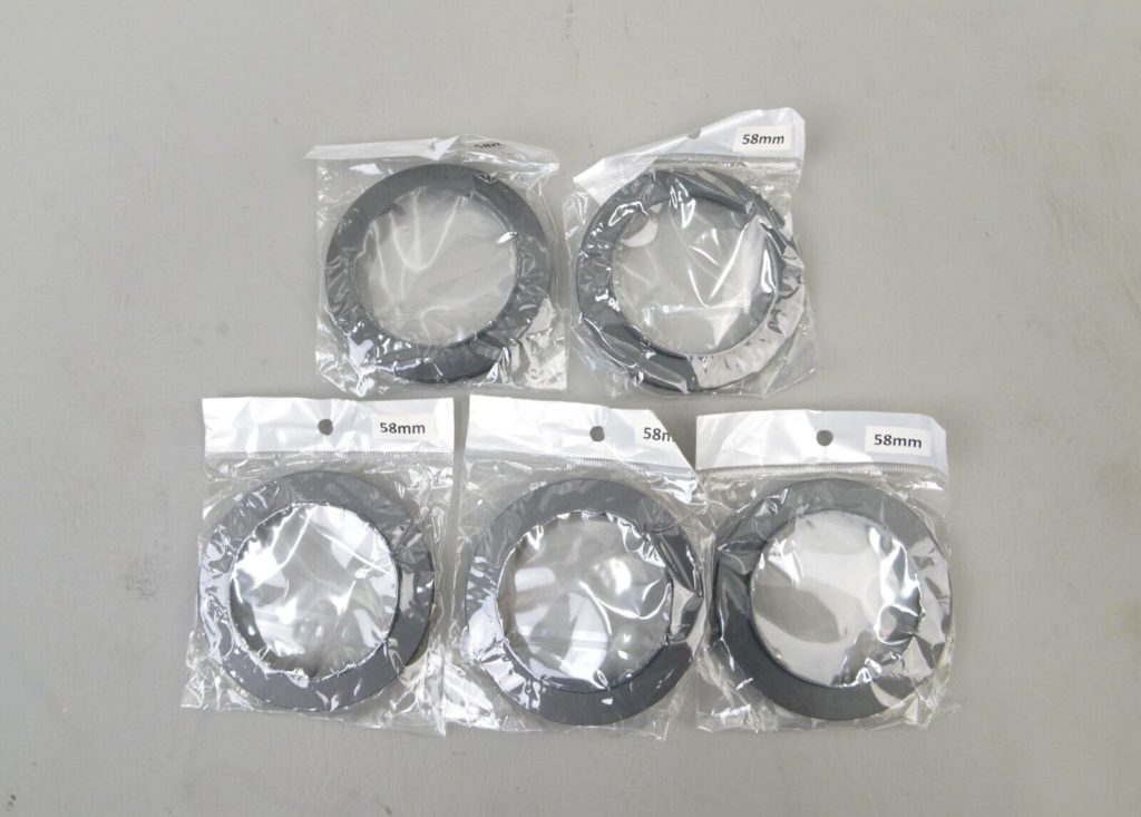 Lot of 4 Metz 15 MS1 Digital Flash Ring with Adaptor Rings Rhino