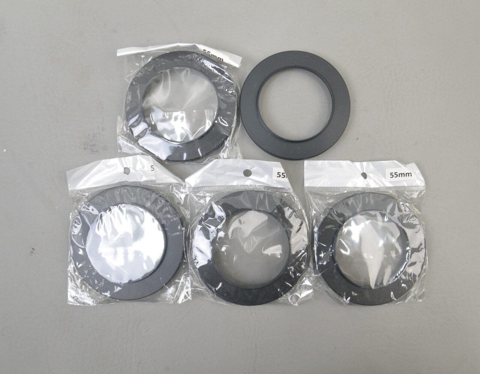 Lot of 4 Metz 15 MS1 Digital Flash Ring with Adaptor Rings Rhino