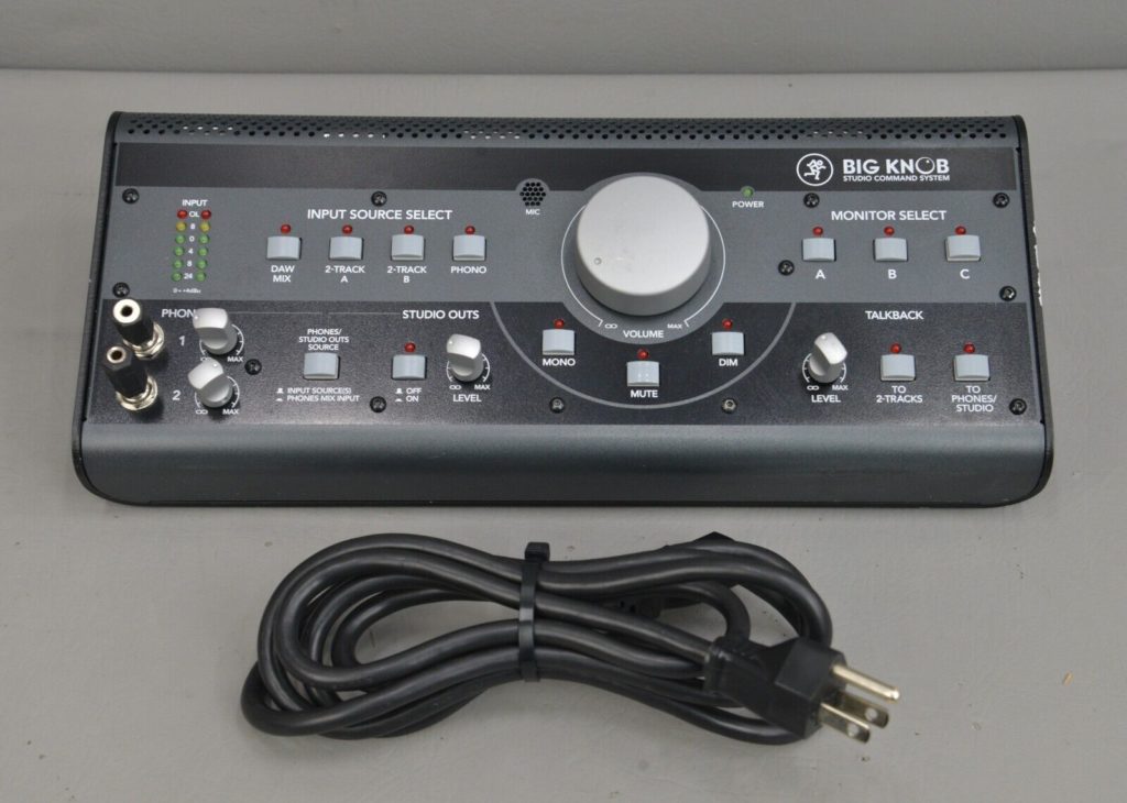 Mackie Big Knob Studio Command System Rhino Trade LLC
