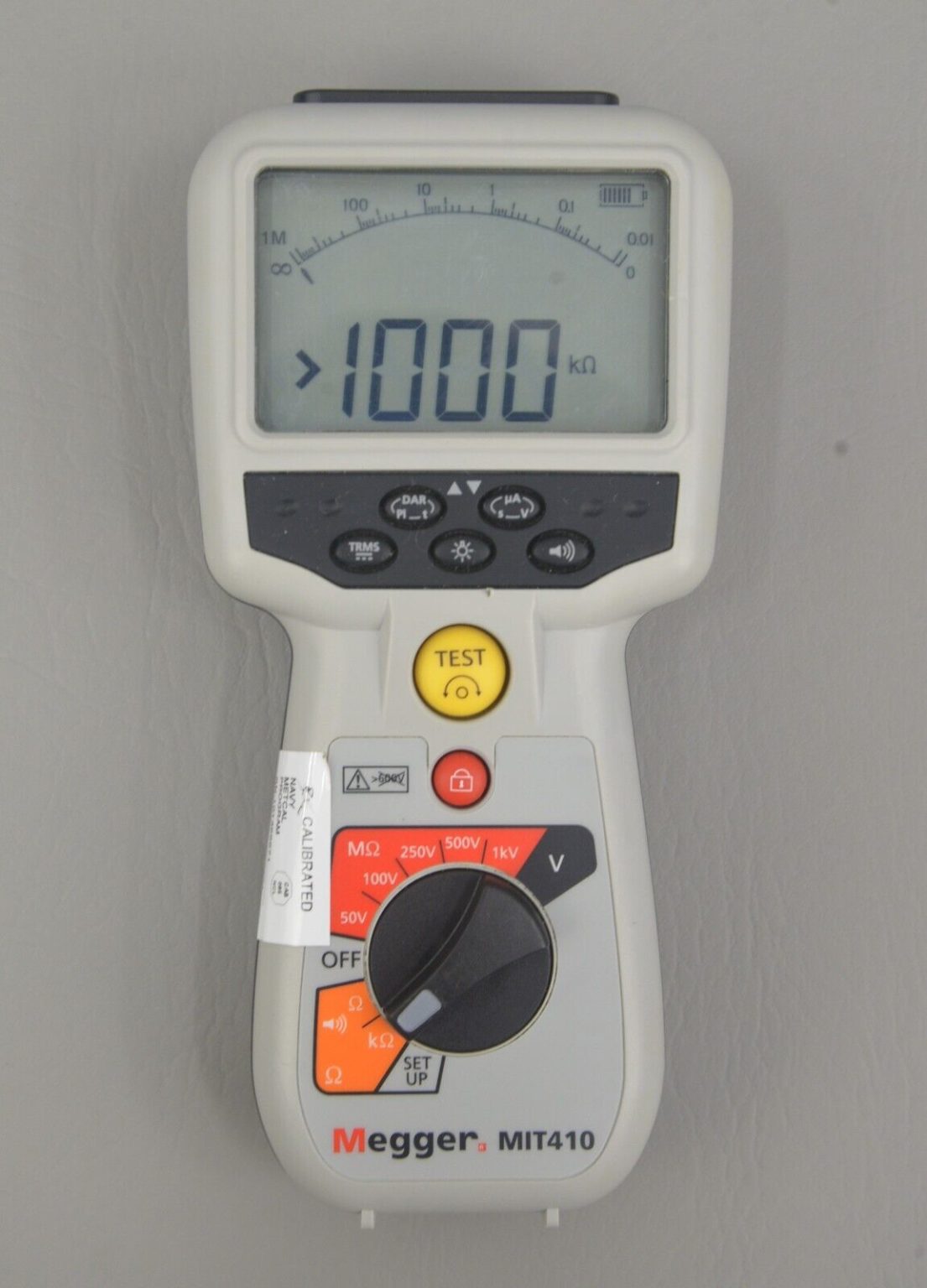 Megger MIT410 Industrial Series Digital Insulation Resistance Tester w