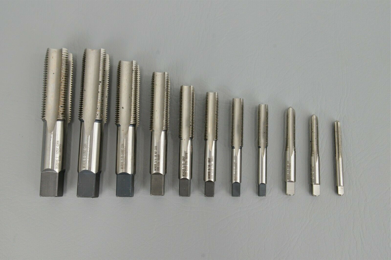 New 1pc HSS Machine 1/4-27 UNS Plug Tap and 1pc 1/4-27 UNS Die Threading Tool