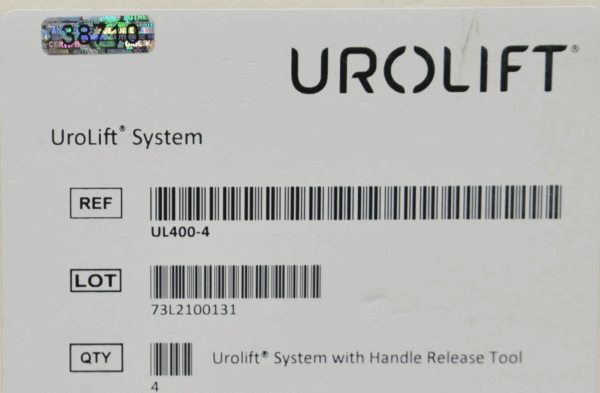 NeoTract UL400-4 Urolift System W/ Handle Release Tool Box of 4 EXP. 2023-05-24