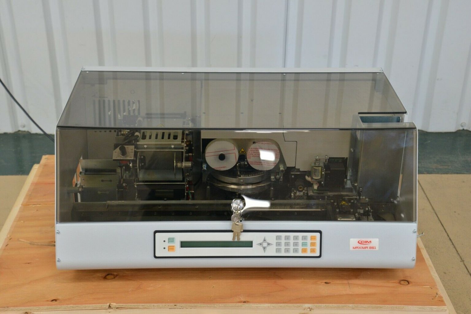 New CIM Maxima 861 Plastic Card Embosser Embossing Machine Rhino Trade LLC