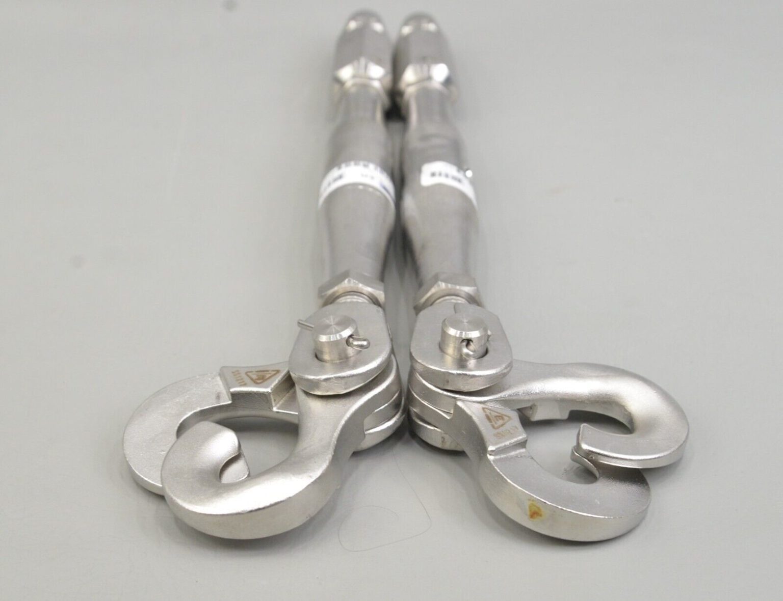 New Lot of 2 Electroline Closed Body Turnbuckle w/ Sister Hooks 9/16