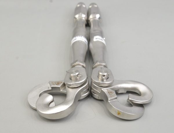 New Lot of 2 Electroline Closed Body Turnbuckle w/ Sister Hooks 9/16"