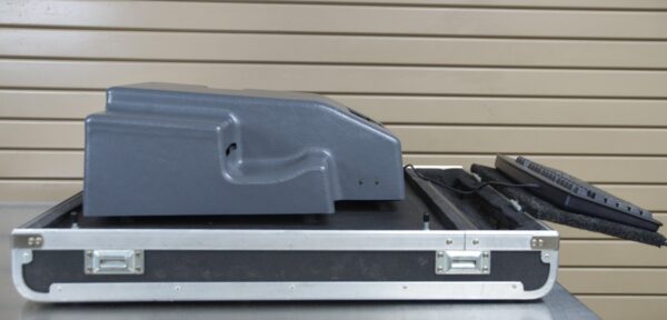 NewBold Addressograph 320 Embossing Machine With Keyboard & Case