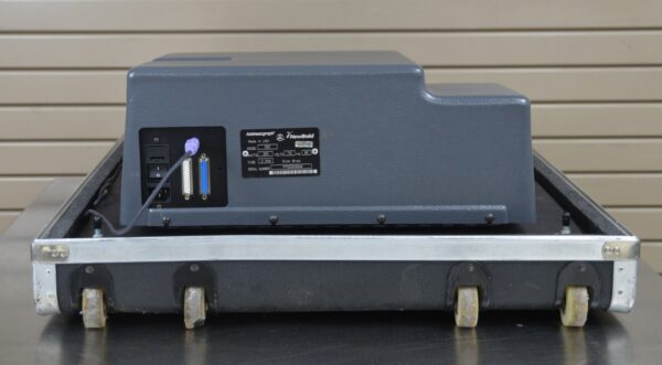 NewBold Addressograph 320 Embossing Machine With Keyboard & Case