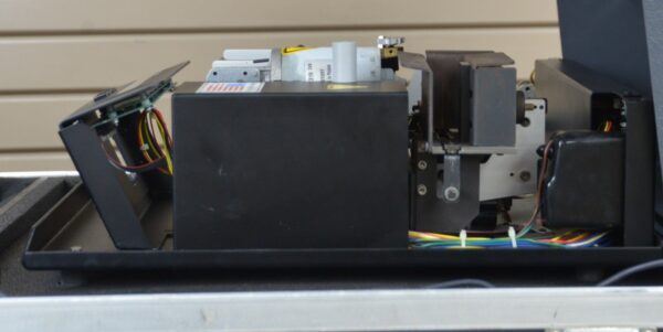 NewBold Addressograph 320 Embossing Machine With Keyboard & Case