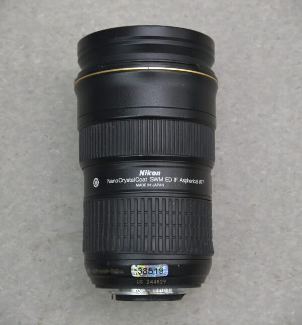 Nikon AF-S NIKKOR 24-70mm f/2.8G ED N NanoCrystal Coat Aspherical Lens