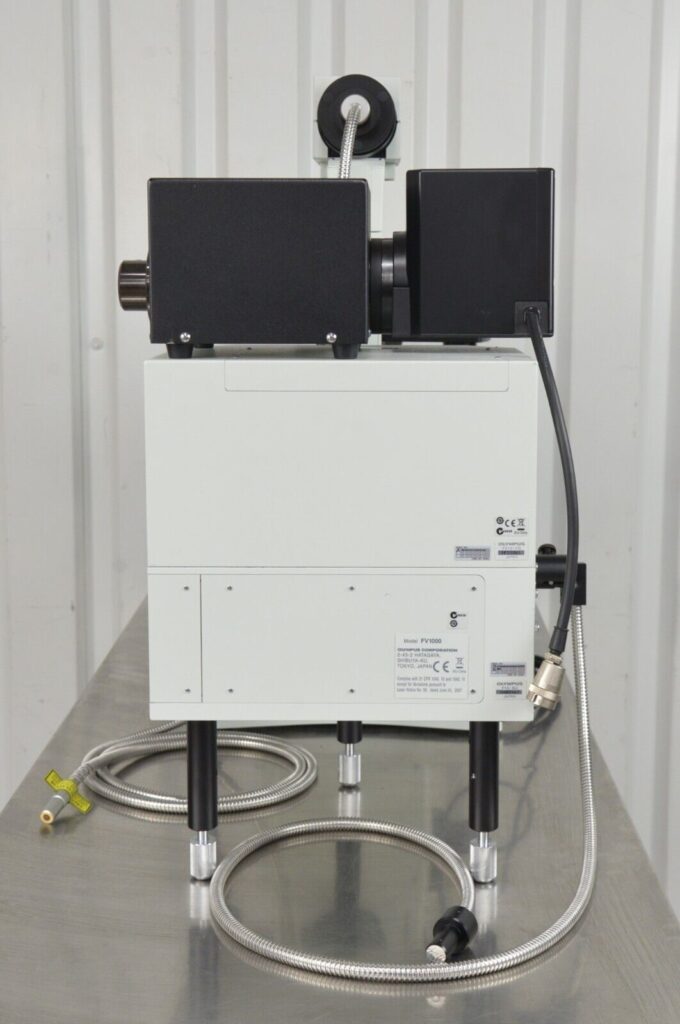 Olympus IX81 Microscope Fluoview FV1000 Confocal Laser Scanning
