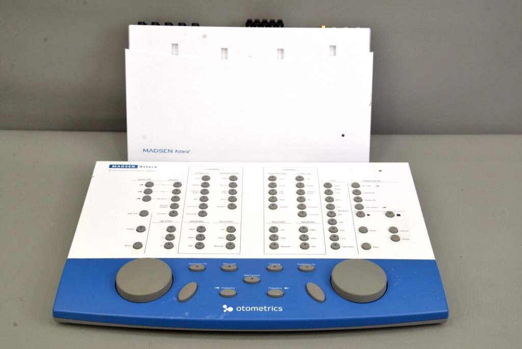 Otometrics Madsen Astera2 1066 with Audiometer Control Panel 86940800