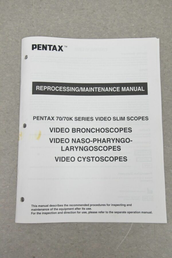 Pentax VNL-1070STK Video Naso Pharyngo Video Laryngoscope