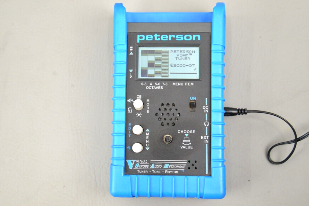 Peterson Virtual Strobe Tuner Model VSAM Tone Rhythm Generator