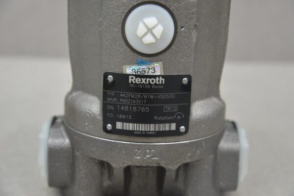 Rexroth TR-16159 Bursa AA2FM28/61W-VSD530 40° Axial Piston Hydraulic Motor