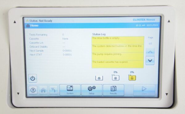 Siemens Clinitek Novus Automated Urine Chemistry Analyzer 10697937