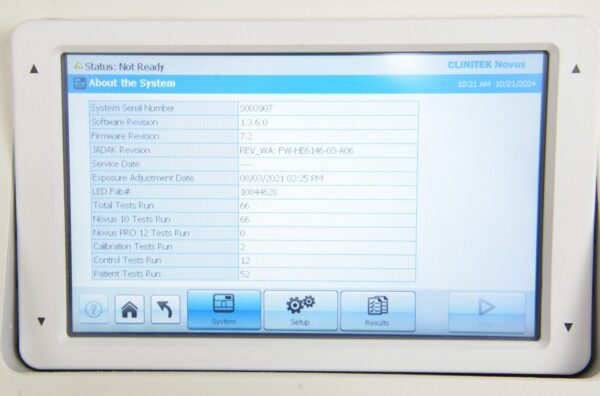 Siemens Clinitek Novus Automated Urine Chemistry Analyzer 10697937