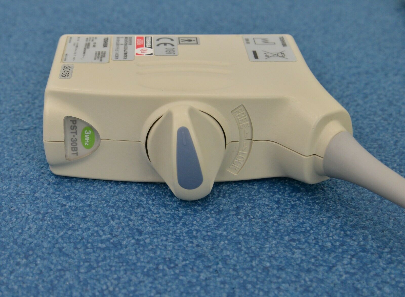 Toshiba PST30BT Phased Array Ultrasound Transducer 3MHz Probe (20465