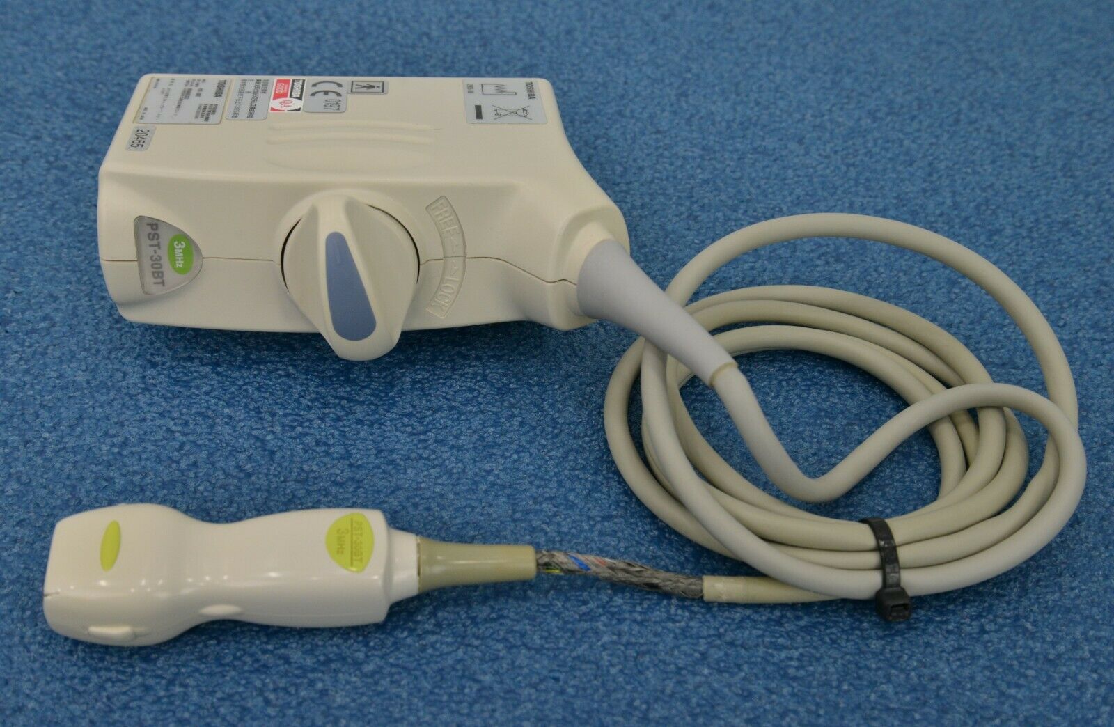 Toshiba PST30BT Phased Array Ultrasound Transducer 3MHz Probe (20465