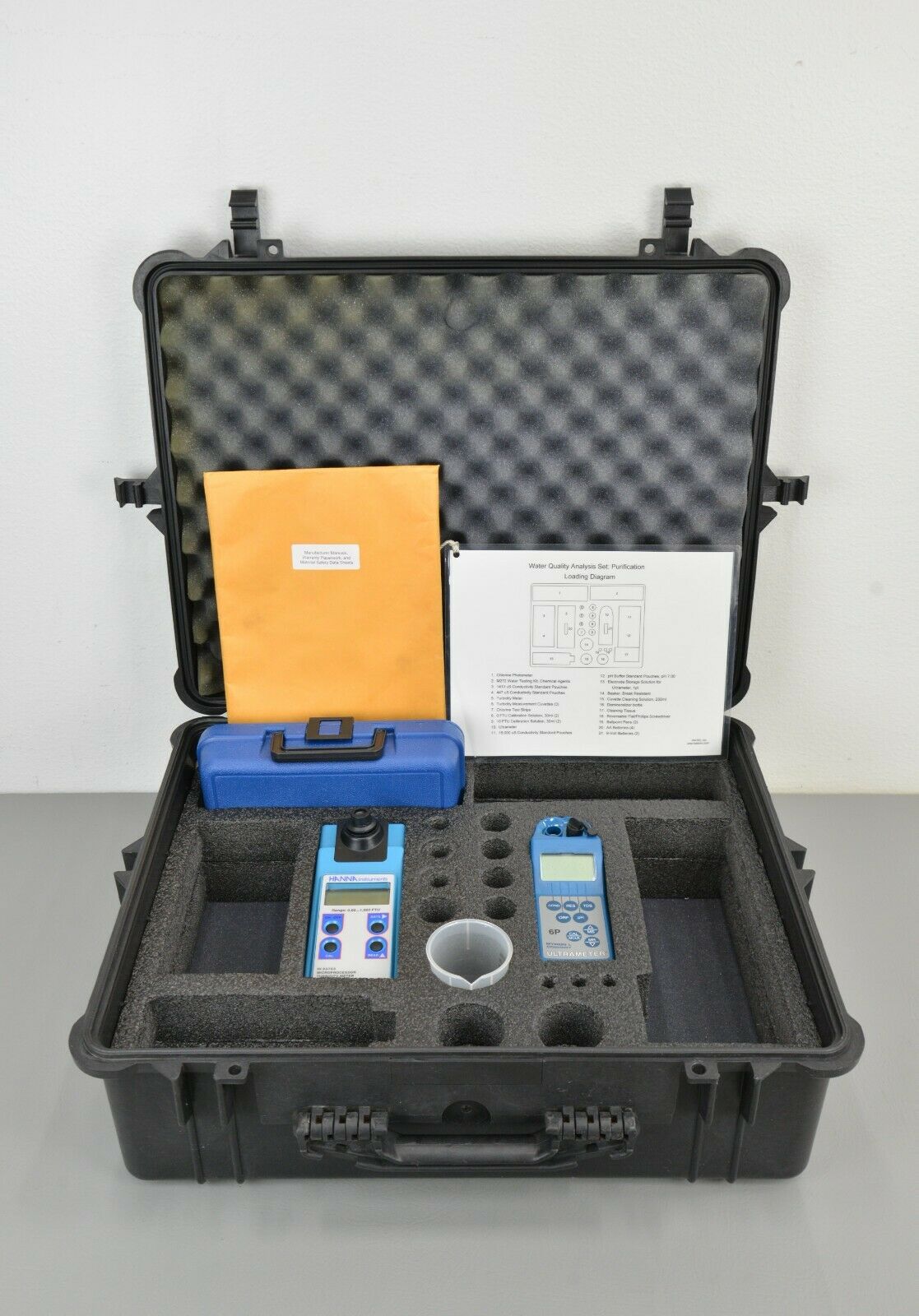 生活家電 洗濯機 Watec Hanna Myron Ultrameter 6P Water Quality Analysis NSN 6630-01-477-2395