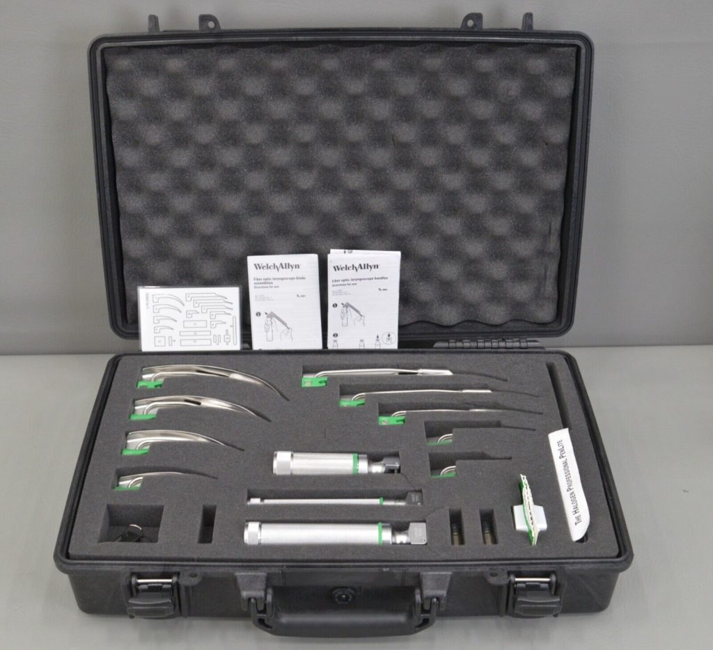 Welch Allyn MIL5062 Comprehensive Laryngoscope Kit Rhino Trade LLC