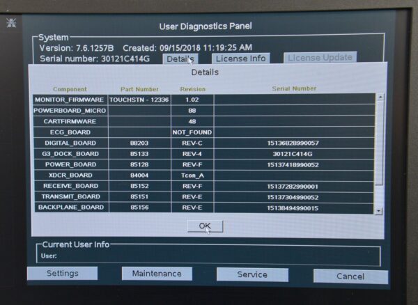 Zonare Mindray ZS3 Ultrasound System REF 88000-00 W/ Zonare P4-1c Transducer