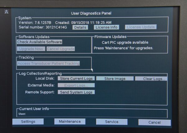 Zonare Mindray ZS3 Ultrasound System REF 88000-00 W/ Zonare P4-1c Transducer