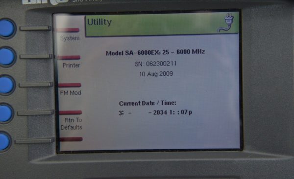 BIRD SA-6000EX Wireless Cable & Antenna Tester Site Analyzer