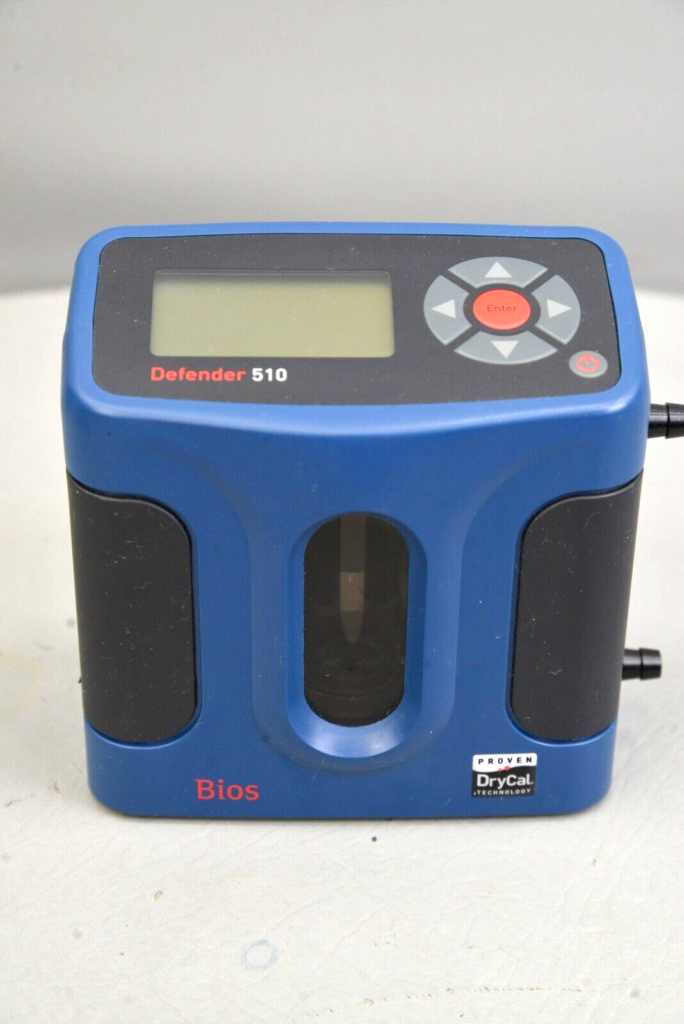 Bios Defender 510M Drycal Volumetric Meter Gas Flow Calibrator 505000