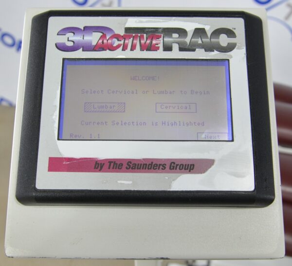 Chattanooga 3D-Active Trac 73000A Chiropractic Traction Exam Table
