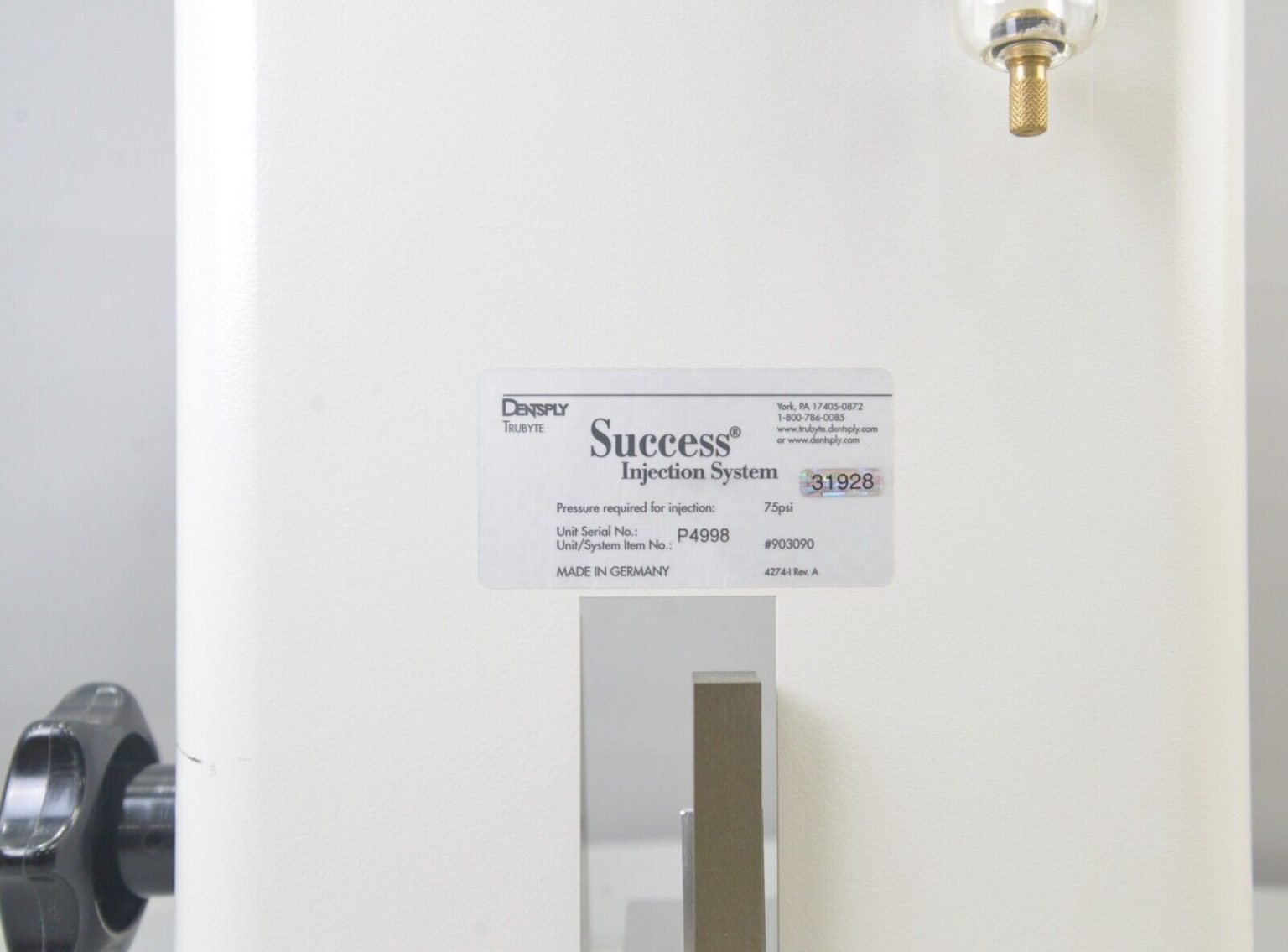 Dentsply TruByte Success Denture Injection System 903090 Rhino Trade LLC