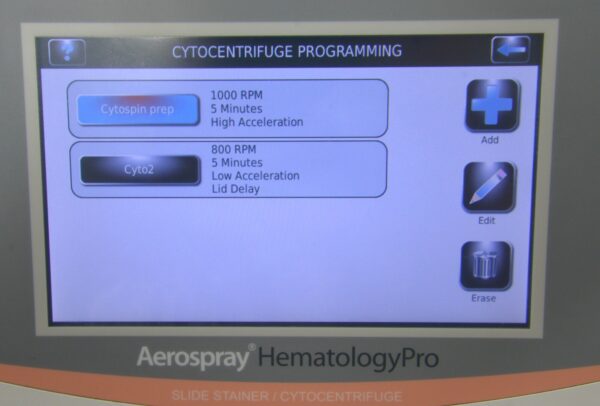 Elitech Aerospray Hematology Pro 7152 Slide Stainer Cytocentrifuge