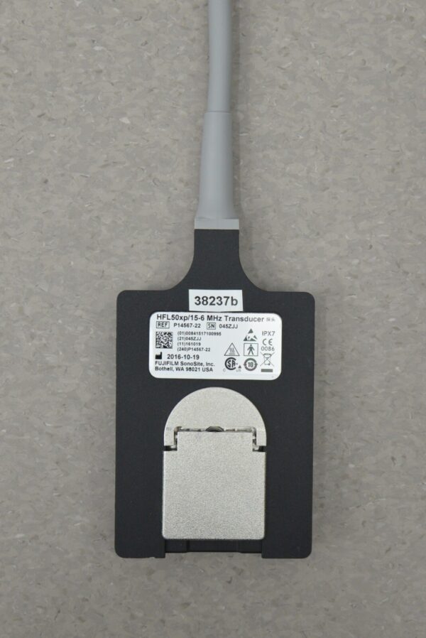 Fujifilm Sonosite X-Porte HFL50xp/15-6 MHz Linear Array Ultrasound Transducer P14567-22