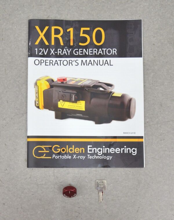 Golden Engineering XR150 12V Portable X-Ray Generator W/ Battery & Case